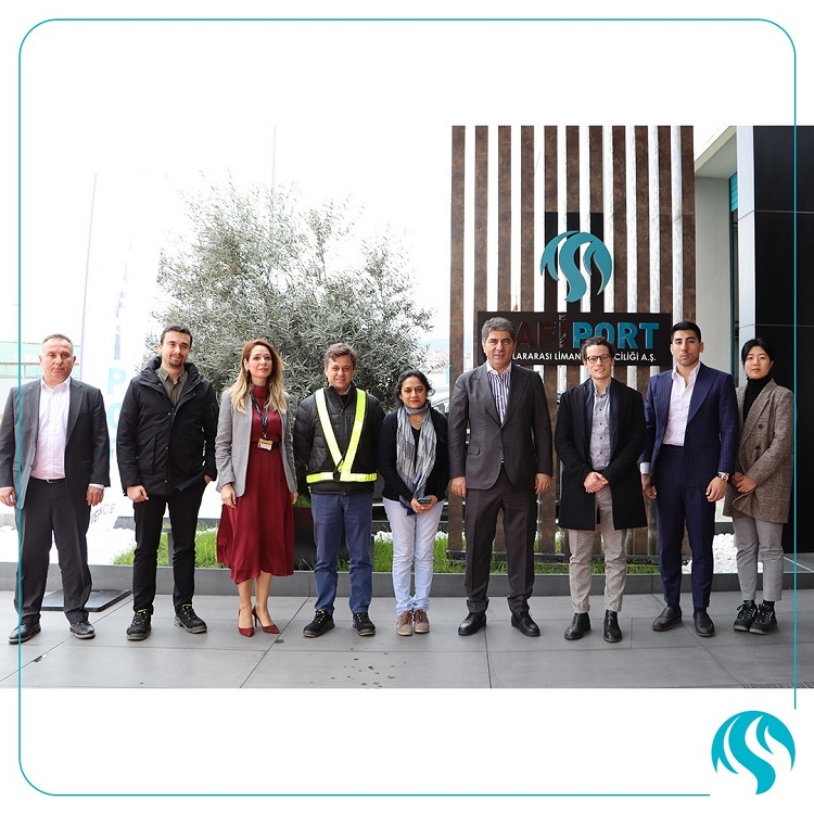 We hosted Toyota Motor Europe Purchasing Manager Mrs. Shazia Bilal, TME Purchasing Department Mrs. Ayuko Kikuchi, TME Purchasing Department Mr. Filippo Galli and Toyota Logistics Services Turkey Logistics Center Manager Mr. Serkan Ergun at our port.