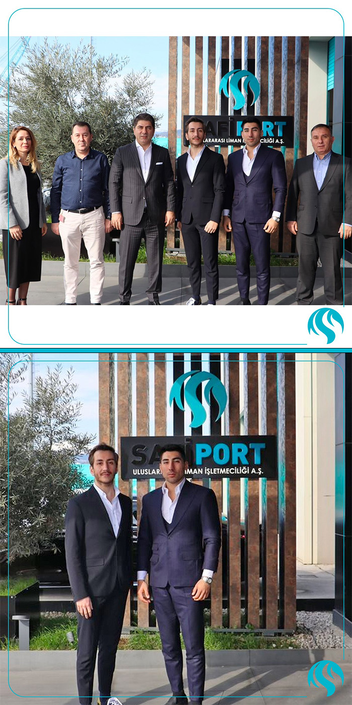 We hosted Kia Çelik Motors Foreign Trade and Logistics Manager Mr. Baran Koldaş and Import Manager Mr. Ayhan Boncuk at our port. We would like to thank them for the kind visit where the customs that will take place in the new year, the projects we aim for and the ongoing operations are discussed.