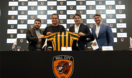 We are proud to appear on Hull City's <br>17.07.2024