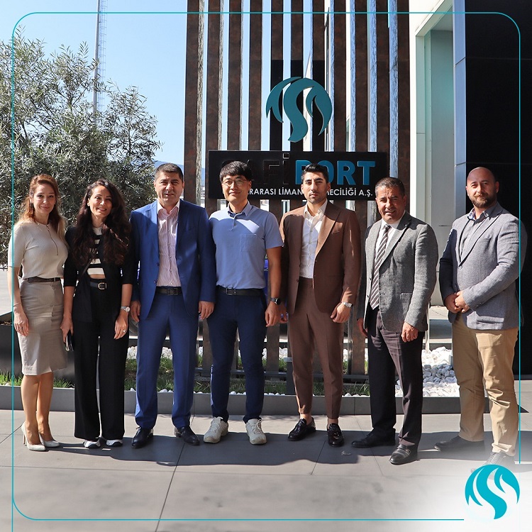 We hosted Hyundai Glovis Vehicle Transportation Coordinator Mr. Jin Gwan Kim, Operations Director Mr. Jaehong Min, Vehicle Transport Manager Ms. Dilek Ülgen Akanlar and Logistics General Manager Mr. Ozan Bayram at our port.