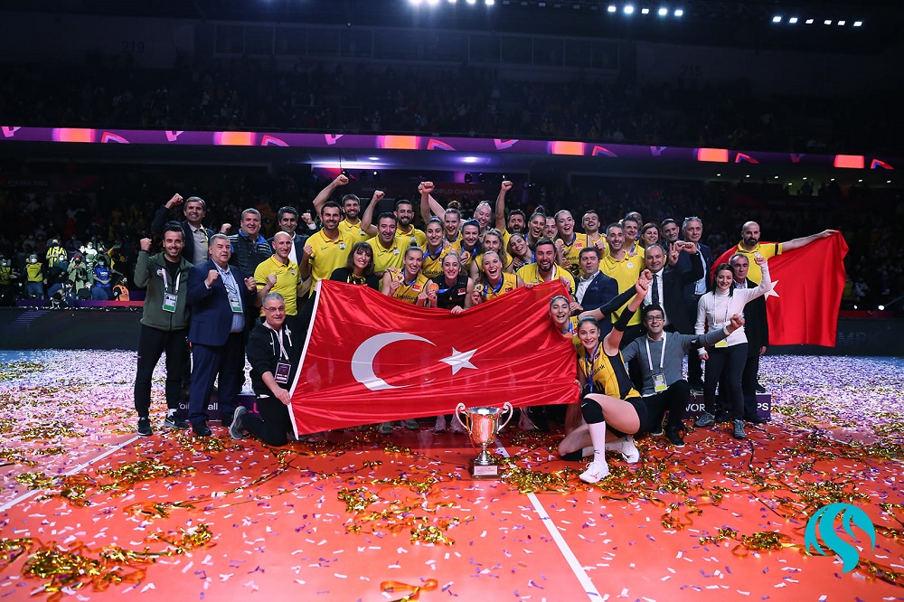 Which we sponsored, VakıfBank Women's Volleyball Team "World Champion" for the 4th time!