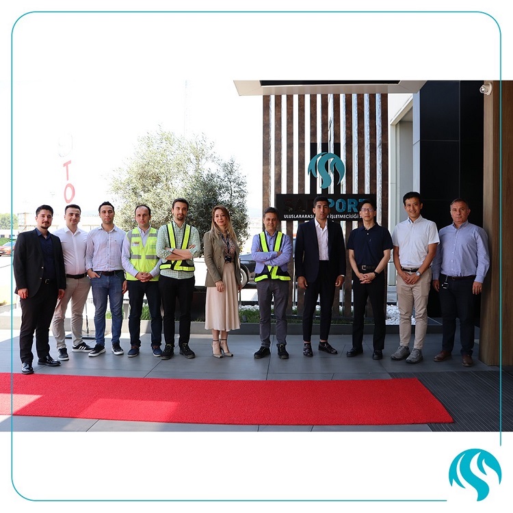 We hosted Mr. Masahiro Ogawa, Head of Toyota Motor Europe Technical Production and Vehicle Logistics, Mr. Yuichi Kita, General Manager of Vehicle Logistics Department, Mr. Serkan Ergun, Turkey Logistics Center Manager, and Mr. Mehmet Can Us, Logistics Engineer, at our port.