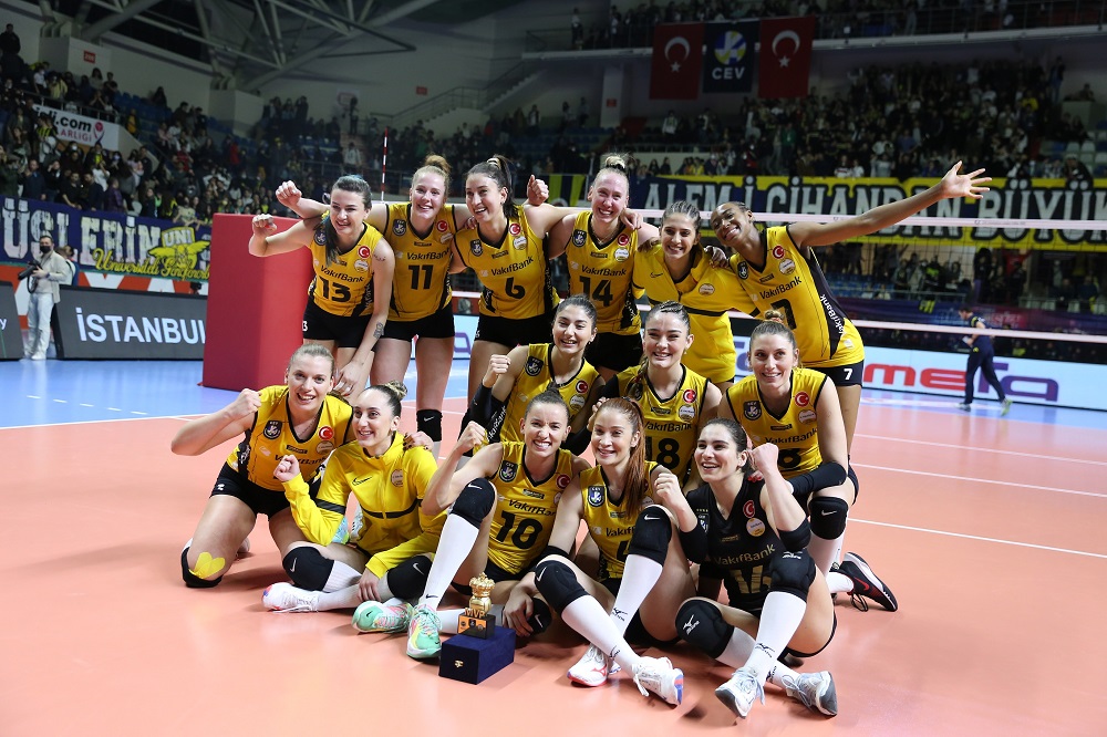 VakıfBank Sports Club, which we are proud to be a sponsor, is in the finals of the CEV Champions League for the 8th time!